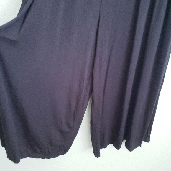 Torrid Super Soft Black Culotte Jumpsuit - Picture 3 of 10